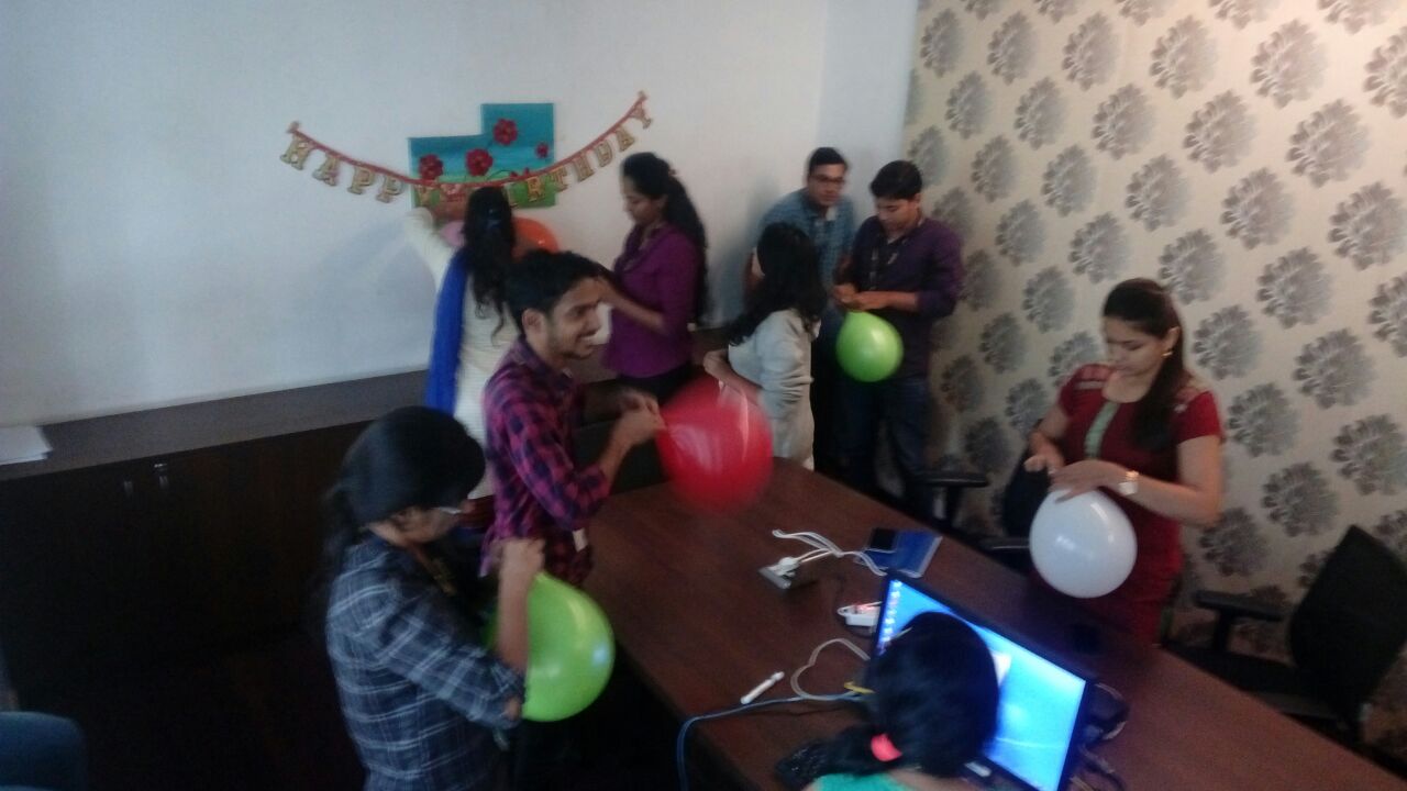 backstage preparation for birthday