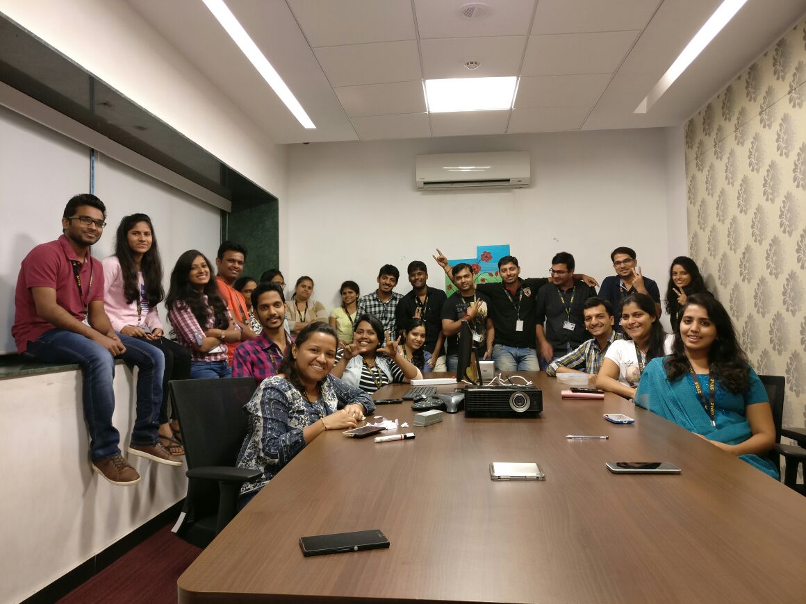 QA team photograph